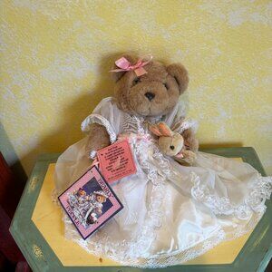 Vintage Bearly People Bedtime Bear with Baby Bear